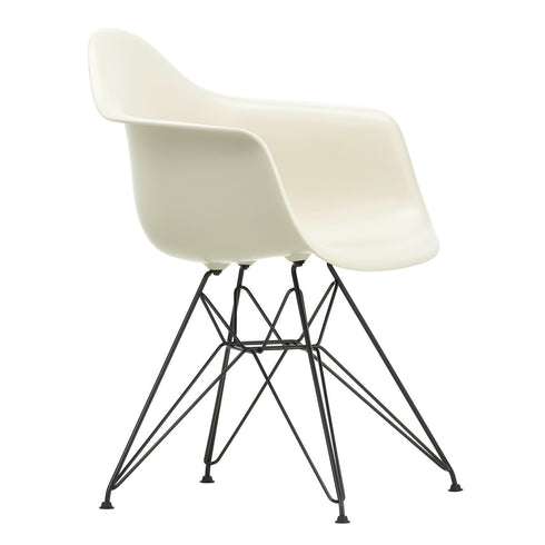 Cadeira de Braços em Plástico Eames DAR / Base Preta